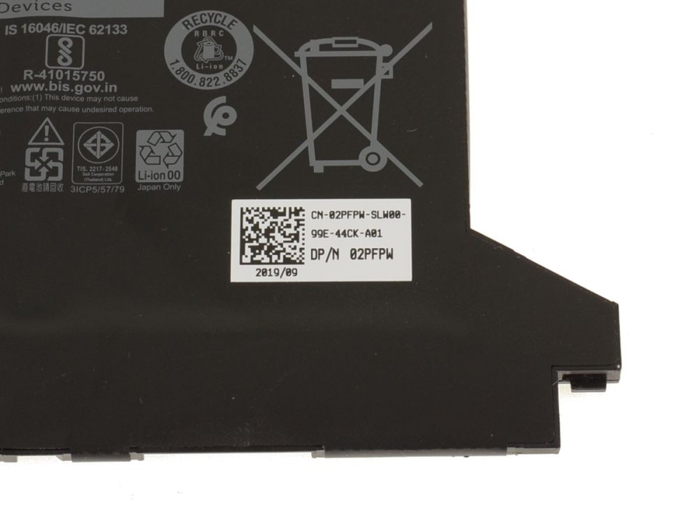 3500mAh 42Wh 3 Cell Dell Latitude 5300 2-in-1 P96G001 Battery