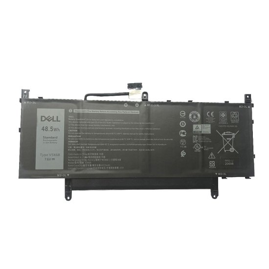 6053mAh 48.5Wh 4 Cell Dell V5K68 Dell Latitude 9520 Battery - Click Image to Close