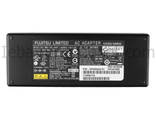 Original 120W Fujitsu 34032301 Adapter Charger + Free Cord