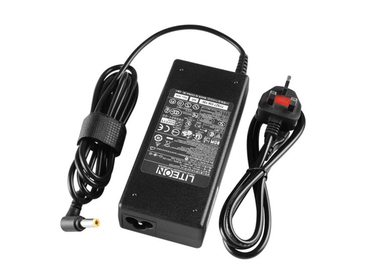 90W LiteOn PA-1900-04RM Adapter Charger + Free Cord - Click Image to Close