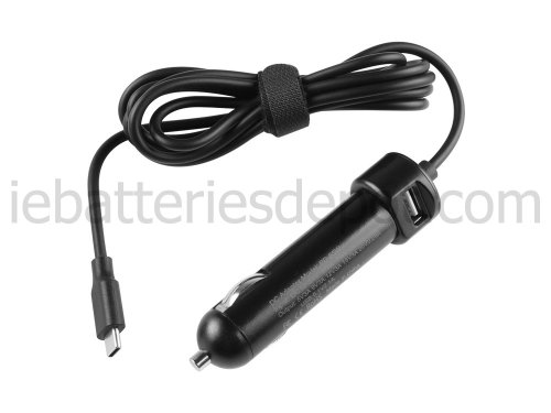 65W USB-Type-C Adapter Car Charger HP N0R06EA N0R07EA
