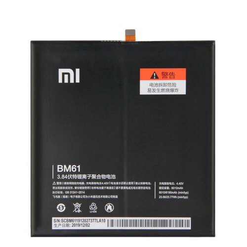 Original 6010mAh 23.08Wh 1 Cell Xiaomi Mipad 2 Battery