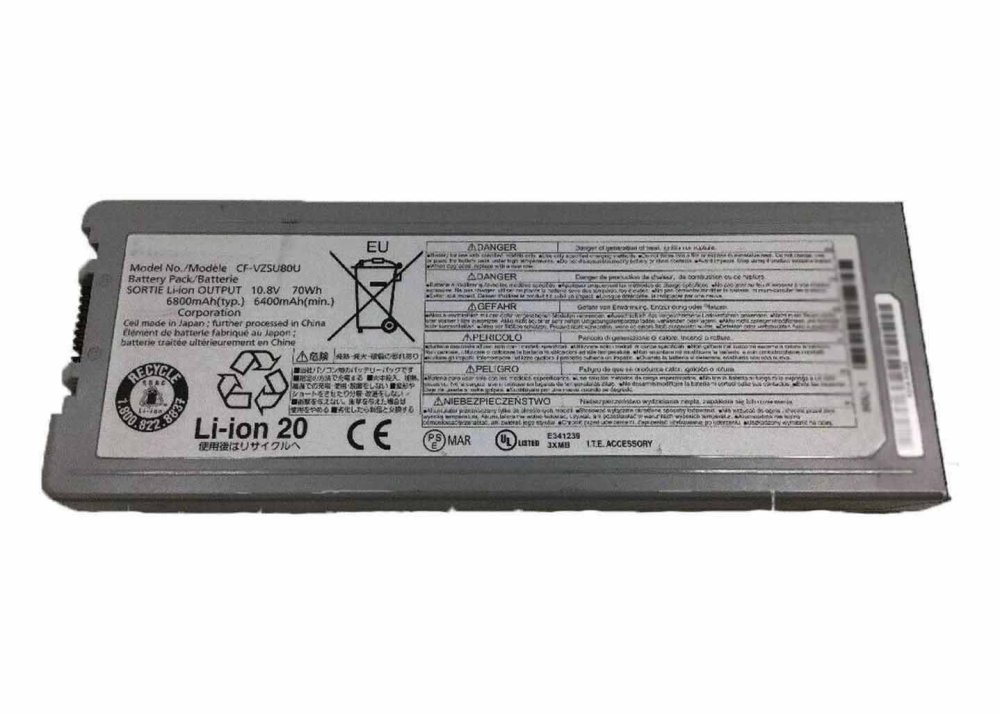 Original 6800mAh 70Wh 6-Cell Battery Panasonic CF-VZSU80U