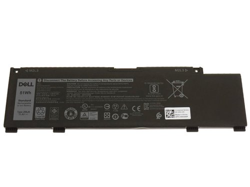 4255mAh 51Wh 3 Cell Dell Ins 14-5490-D1525S Battery