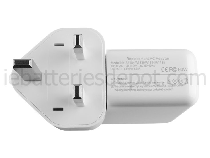 60W Adapter Charger for Apple MacBook Pro A1278 - Click Image to Close