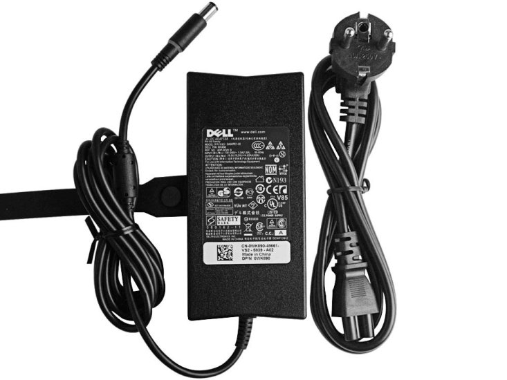 Original 90W Dell P12F P12F001 Power Adapter Charger + Free Cable - Click Image to Close