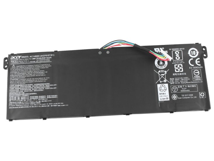 Original 3220mAh 48Wh 4-Cell Acer AC14B8K Battery - Click Image to Close