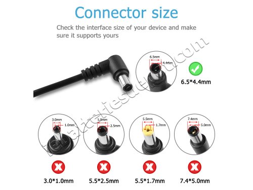 Original 101W Charger Sony KDL-43W756C + Free Cord