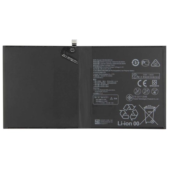 Original 7500mAh 28.65Wh 2 Cell Huawei MediaPad M5 CMR-W09 Battery - Click Image to Close