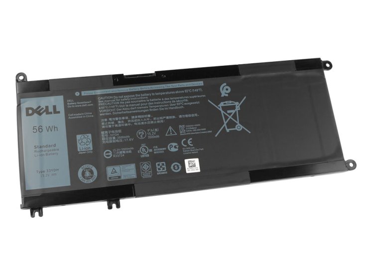 Original 56Wh 4-Cell Dell 7FHHV Battery - Click Image to Close