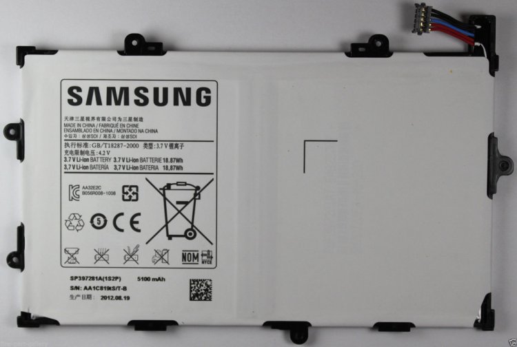 Original 5100mAh Laptop Battery Samsung Galaxy Tab 7.7 (3G) - Click Image to Close