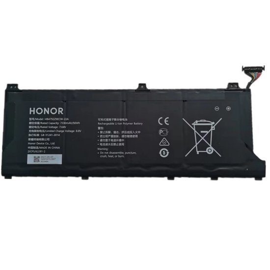 Original 7330mAh 56Wh Honor Magicbook 14 i7-1165G7 Battery - Click Image to Close