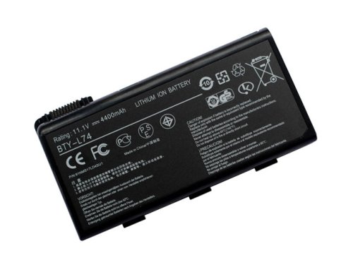 4400mAh 6-Cell Battery MSI CR500 MS-16GP