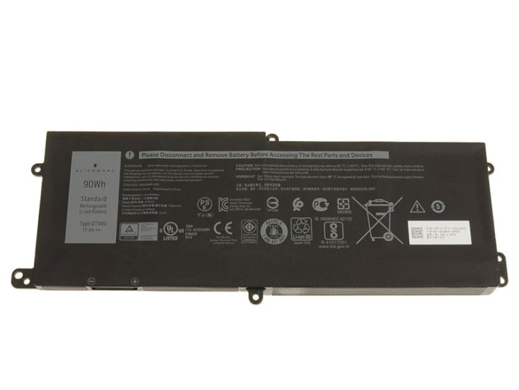 7890mAh 90Wh 3 Cell Dell Alienware Area 51m ALWA51M-D1733PB Battery - Click Image to Close