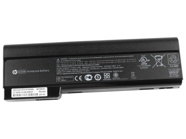 Original 8550mAh 100Wh HP EliteBook 8460p (SM826UC) Battery - Click Image to Close