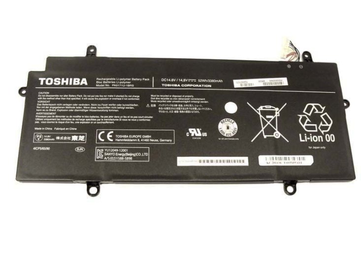 Original 3380mAh 52Wh 4-Cell Toshiba ChromeBook CB35-A3120 Battery - Click Image to Close