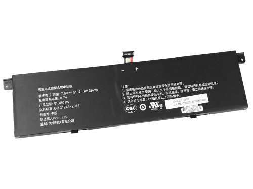 Original 5107mAh 39Wh Laptop Battery Xiaomi 161301-FB 161301-FC