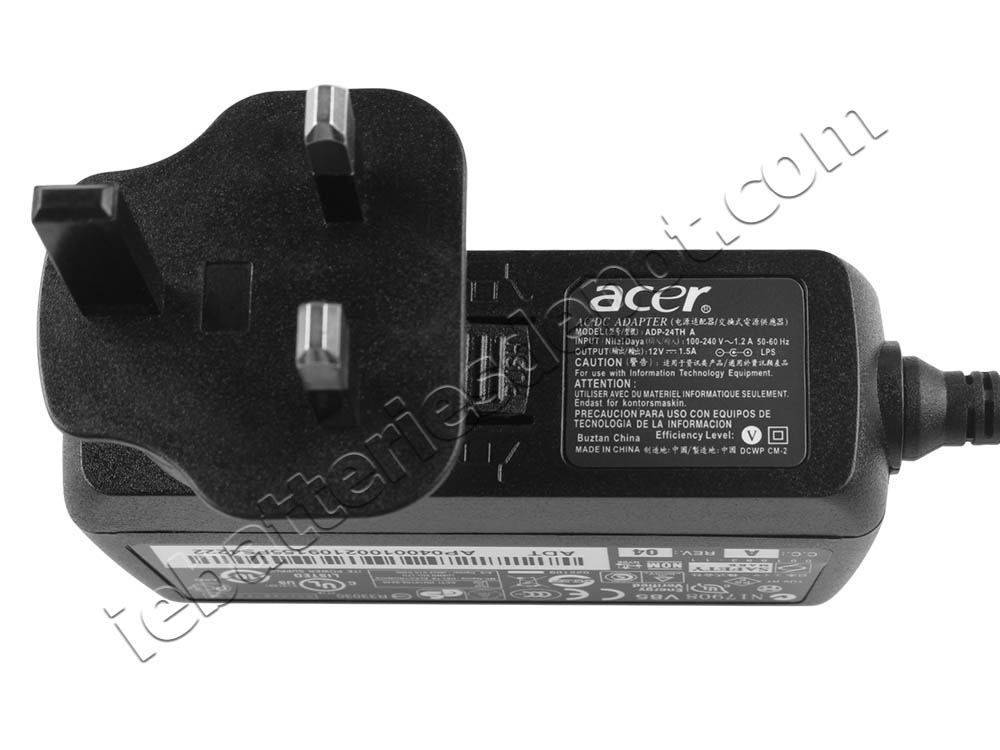 Original 18W Acer Switch 10 SW5-112P Adapter Charger