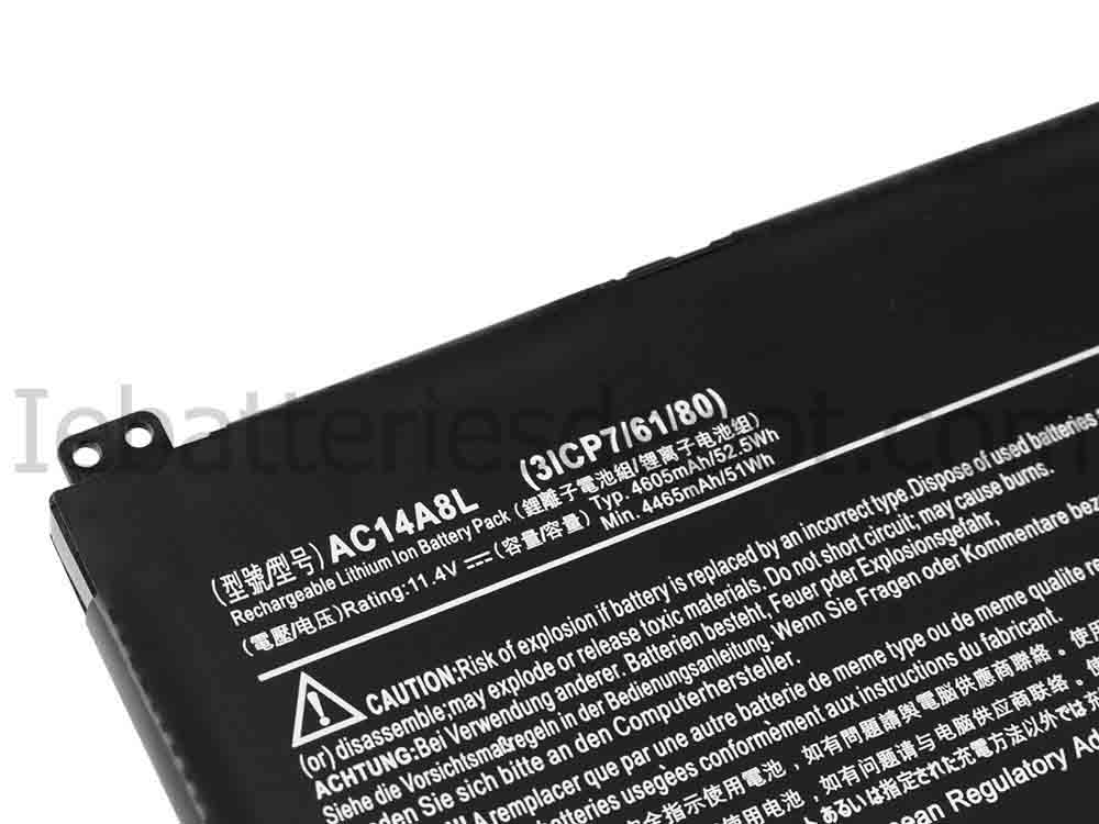 Original 3 Cell Battery Acer Aspire V15 Nitro - Black Edition MS2391
