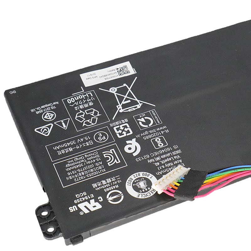 3634mAh 55.9Wh Acer AP18C7M Acer KT00407008 Battery