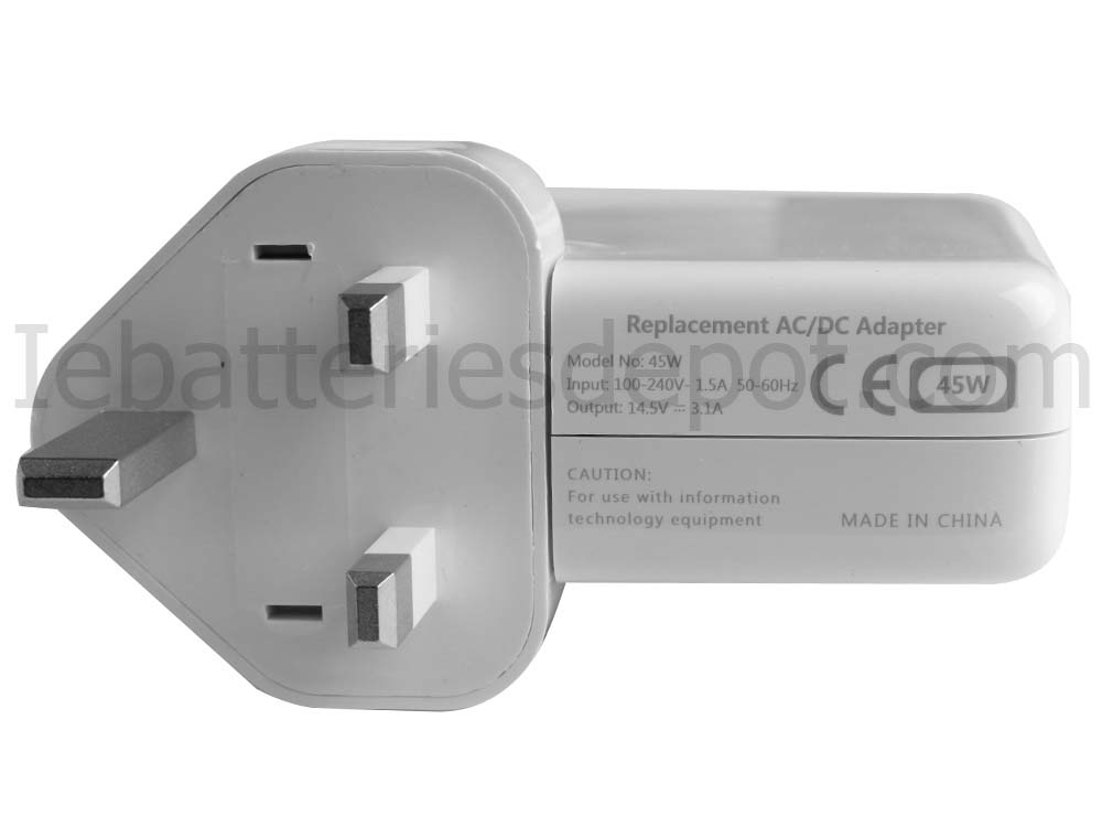 45W Adapter Charger for Apple MacBook Air MC966X/A A1370 MC506LL/A + Cord