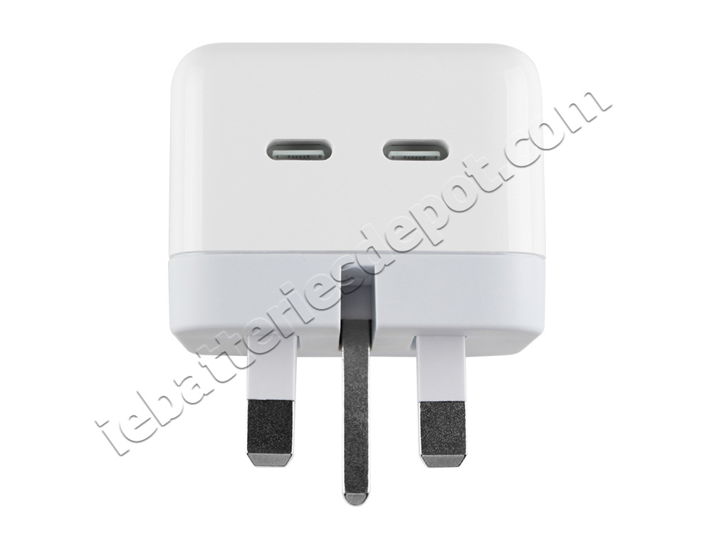 35W Dual USB-C Apple Watch 1st generation Adapter Charger