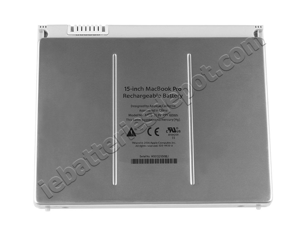 60Wh Laptop Battery For Apple MacBook Pro 15 MA348LL/A