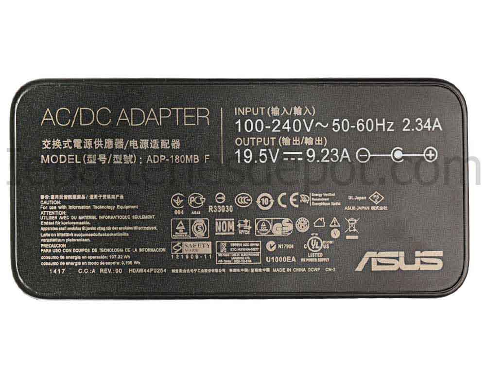 180W Asus ProArt StudioBook W700G1T-AV012R Adapter Charger