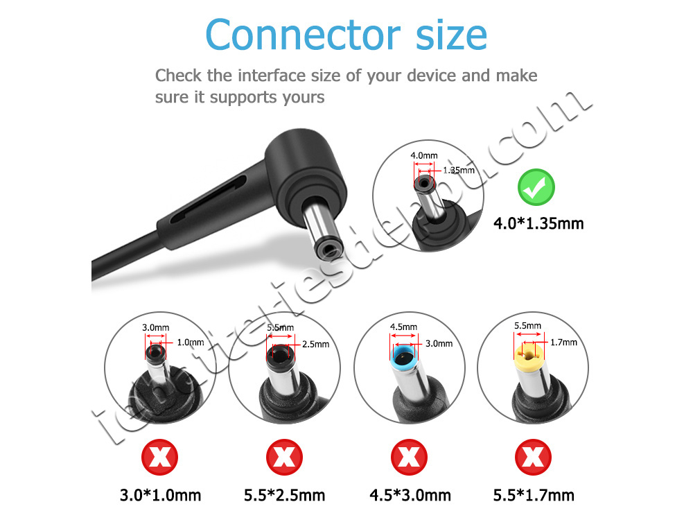 Original 33W Adapter Asus AD2131M20 + Cord