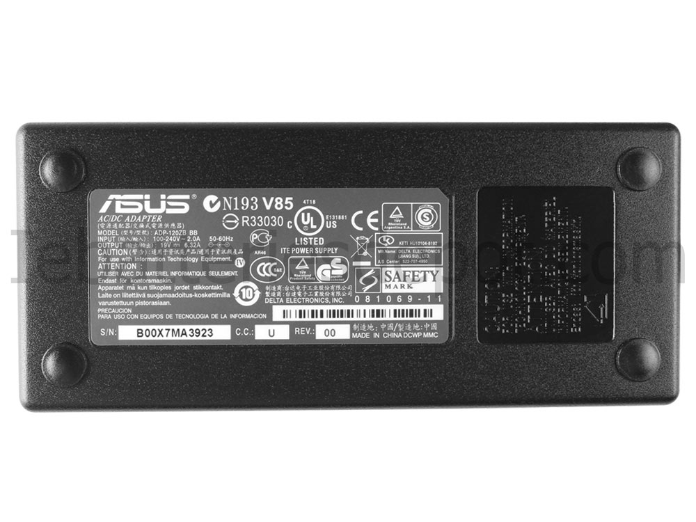 120W Adapter Charger Asus 0A001-00710000 + Free Cord