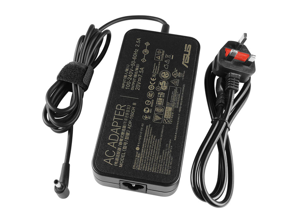 Original 150W Adapter Charger Asus A18-150P1A + Power Cord