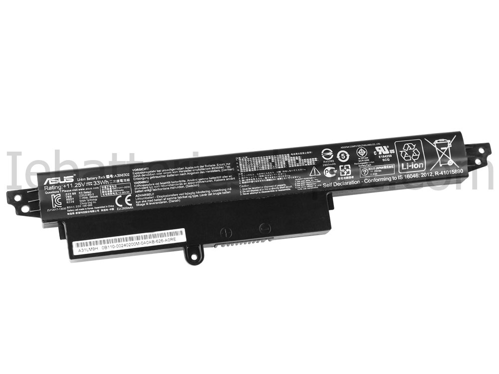 3 Cell Battery Asus F200MA-CT063H F200MA-KX073H FX200CA-KX219D