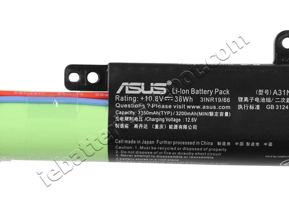 3 Cell 3200mAh 36Wh Laptop Battery Asus VivoBook X541UV-XX068T-BE