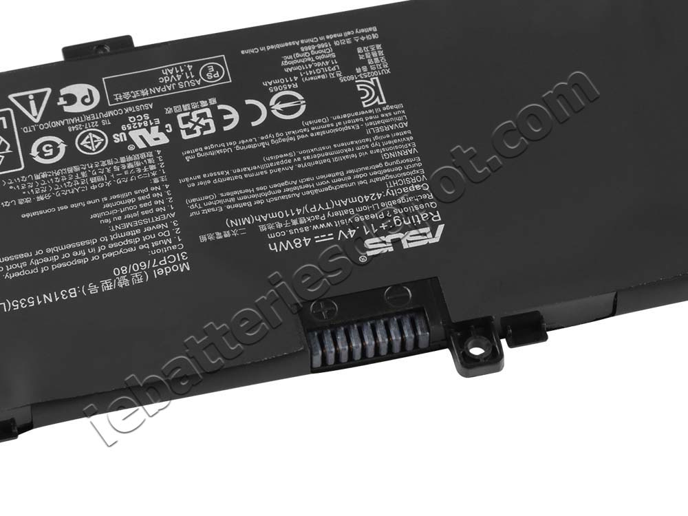 3 Cell 4110mAh 48Wh Laptop Battery Asus Zenbook UX310UA-FC042T-12