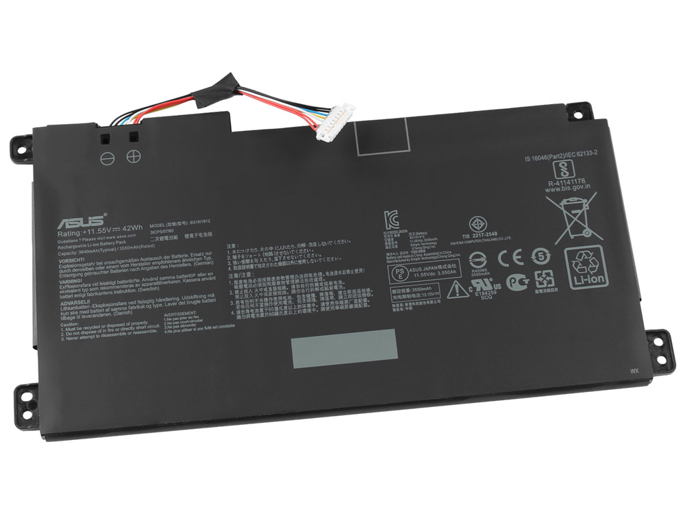 Original Asus VivoBook 14 L410MA Battery 3640mAh 42Wh 3-Cell