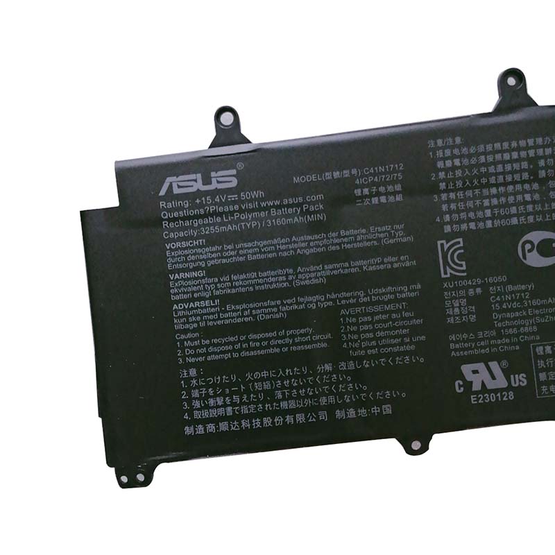 3160mAh 50Wh 4 Cell Asus 0B200-02380200 Battery