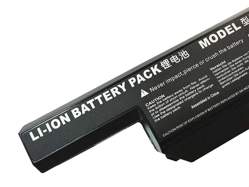 Original 4400mAh 48.84Wh 6-Cell Battery Clevo 3ICR19/65-3