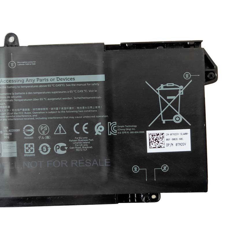 4145mAh 63Wh 4 Cell Dell Latitude 7420 P135G001 Battery