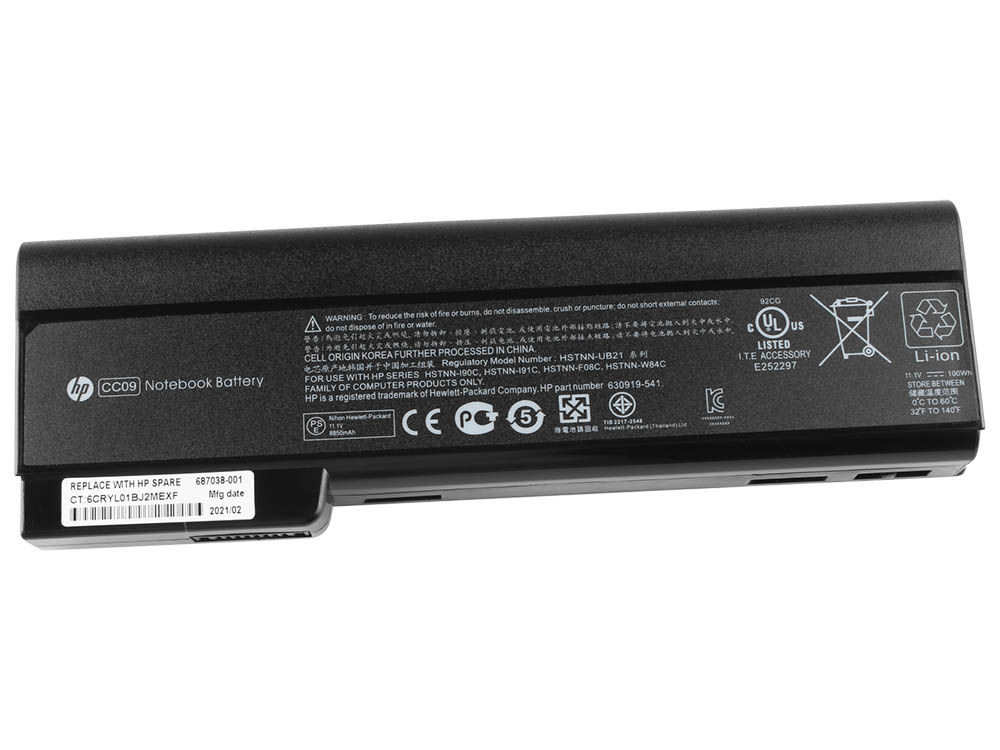 Original 8550mAh 100Wh HP EliteBook 8460p (SM826UC) Battery