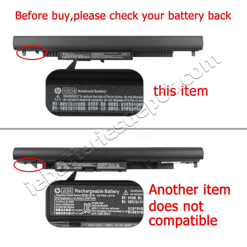 Original 41Whr Battery HP 348 G4 3MT69PA