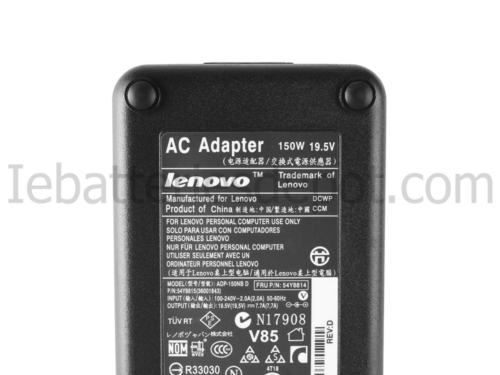 Original 150W Adapter Lenovo ThinkCentre M93z 10AD0007US + Cord