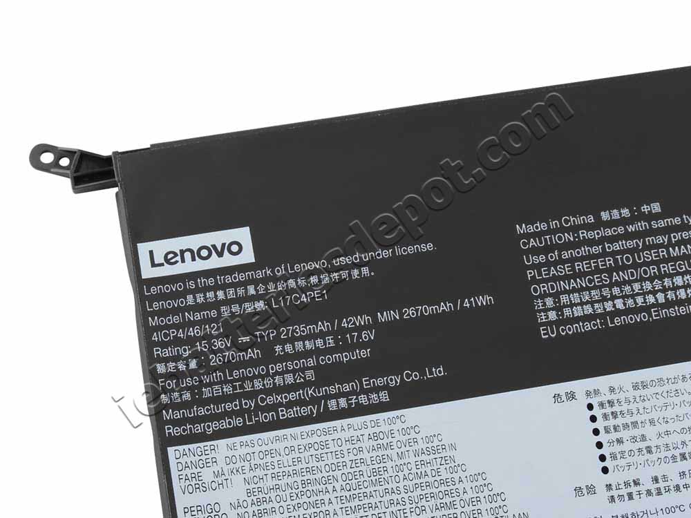 2735mAh 42Wh 4 Cell Battery Lenovo YOGA S730-13IWL