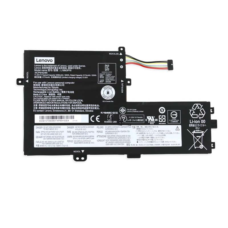 3320mAh 36Wh 3 Cell Lenovo ideapad C340-15IIL 81XJ000WGE Battery