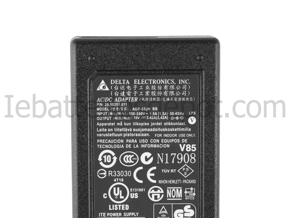 65W Adapter Charger Medion Akoya E6313 MD 97982