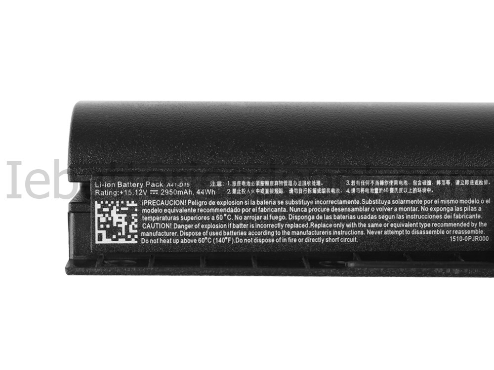 2950mAh 44Wh 4-Cell Battery Medion Akoya P7649 MD 60817 MD60817