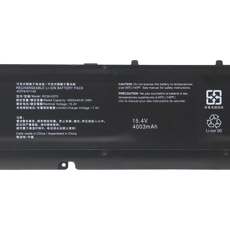 4003mAh 61.6Wh Razer Blade Pro 17 RZ09-0368CE63-R3U1 Battery