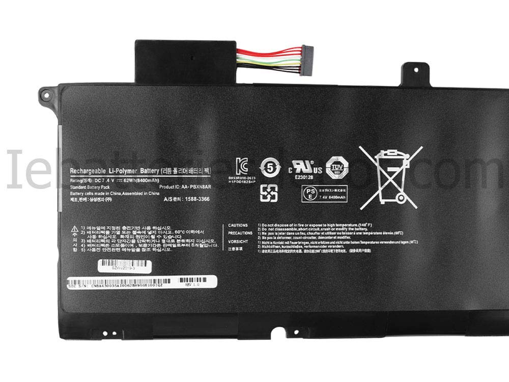 Original 8400mAh 62Whr Laptop Battery Samsung Series 9 900X4C NP900X4C