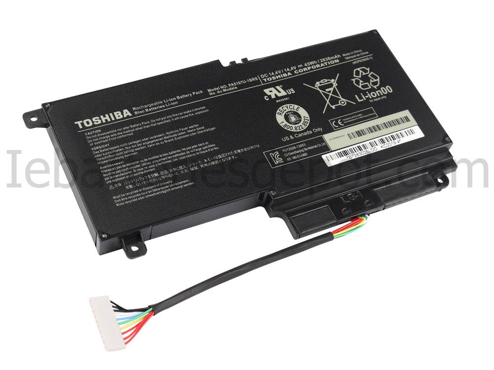 Original 2800mAh 45Whr Battery Toshiba Satellite P50-B-11M P50-B-10D